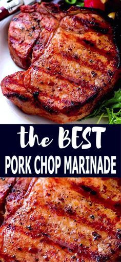 the best pork chop marinade recipe