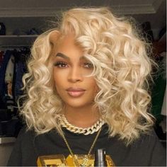 ※Wigs Style: Water Wave ※Lace Style: 13x4 Lace Frontal Wig ※Wigs Density: 150% ※Hair Material: 100% Human Hair without Chemical Processed ※Hair Color: Honey Blonde Color 613 ※Texture: Bob Wigs, Soft, Comb Easily, Minimal Shedding, No Tangling ※Shipment: USPS Express 2-3 days; USPS 3-5 business days; DHL/ UPS 4-6 business days; To UK 5-10 business days; (APO/FPO takes 7-15 days) ※Special Features: Can Be Bleached, Dyed and Restyled