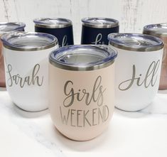 Girls Weekend Goodie Bags, Girls Trip Gifts Bags, Nye 2024, Goodie Basket, Girls Weekend Gifts, Bridesmaid Groomsmen Gifts, Girls Trip Gifts, Cocktail Cup, Laser Engraving Machine