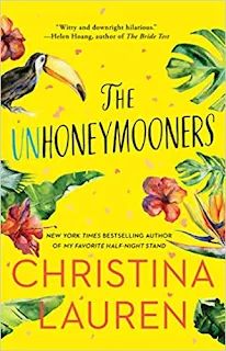 the cover of the book, the unhoney mooners by chrstina lauren