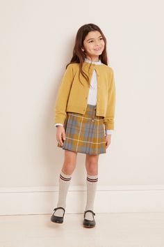 Bonpoint Back To School 2023 capsule to welcome the new school year #Bonpoint #falloutfits2023 #fw23 #fall #winter #fallwinter2023 #childrens #kids #childrenswear #kidswear #kidsfashion #girls Kids Fashion Blog, Kids Winter Outfits, Yellow Skirt, Kids Fashion Clothes, School Fashion, Kids' Fashion, School Outfits, Kids Wear