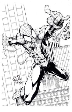 the amazing spider - man coloring pages