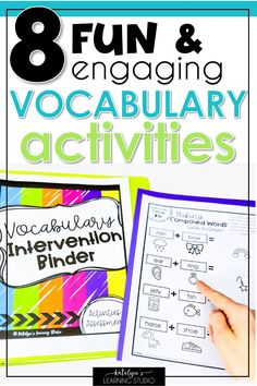 the 8 fun and engaging word work activities for elementary students