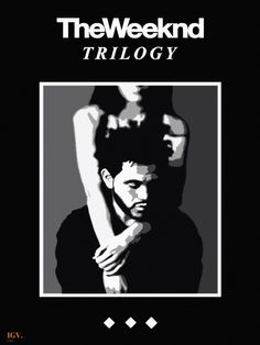 the weeknd's cover art for their new album, trilocyy