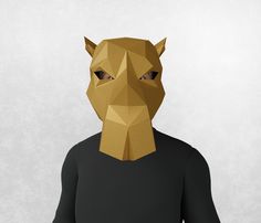 1.Description:  type of mask CAMEL FULL MASK number of pages (26 pages A4 / US LETTER) format  YOUR DOWNLOAD INCLUDES:            3 pdf files - templates and instructions of the model  1. PDF file with the templates of the mask in white without additional color so you can decorate them as you wish  2. PDF file with instructions in English, with additional photos of each part, where it is placed and how it should look like. 3. PDF file with additional instructions of the whole process of creation Because the templates are digital, you can get started right away.  2. Instructions:  Before proceeding to the production of the mask, you need to download and print the templates.  You will receive templates and instructions such as a PDF,  which you will have access to as soon as you complete you Digital Mask, Papercraft Mask, 3d Mask, Unique Masks, Party Mask, Mask Template, Mask Diy, Paper Birds, Mask Halloween