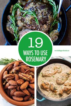 the top ten ways to use rosemary in cooking, including roasting, and serving