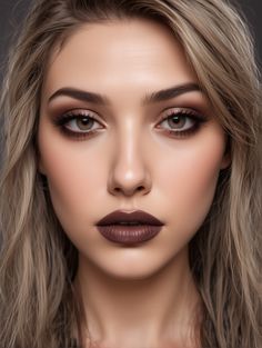 Elegant Dramatic Makeup, Punk Wedding Makeup, Gothic Bridesmaid Makeup, Dark Soft Glam Makeup, Subtle Fall Makeup Looks, Classy Gothic Makeup, Natural Edgy Makeup Looks, Emo Bridal Makeup, Alternative Glam Makeup