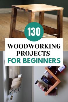 woodworking projects for beginners that are easy to make and great for the home