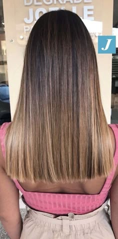 Straight Blonde Hair, Hair Color Light Brown, Brunette Balayage Hair, Blonde Hair With Highlights, Brown Hair With Highlights, Hair Color Balayage