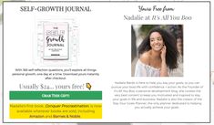 the self - growth journal is now available on amazon