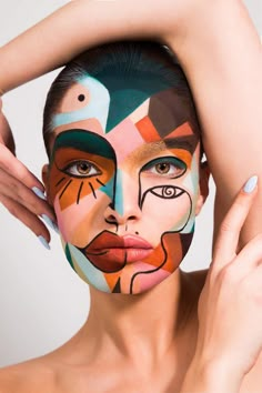 Paint People, Face Art Makeup, Madding Crowd, Fotografi Digital, Photographie Portrait Inspiration, Makeup Class, Makijaż Smokey Eye, Crazy Makeup