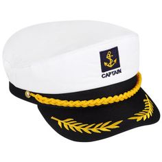 DescriptionThis item is made of premium material for durable and long-lasting use. The captain design and with excellent workmanship will ensure its practicability and popularity among children and adults. It can not only be used for as hat to for your daily wearing or decor, also used as cosplay hat or gift for your friends, family, children. Features- Brand: BESTOYARD.- Color: White.- Material: Cotton with Vinyl Bill.- Size: 26.00X20.00X9.00cm/10.22X7.86X3.54in - Premium material for durable and long-lasting use- Lightweight for portable wearing- Characteristic and exquisite workmanship with captain design- Used for as hat to for your daily wearing or decor- Used as cosplay hat or gift for your friends, family, children Breakwater Bay | Breakwater Bay Adult Yacht Boat Ship Sailor Captain Sailor Captain Costume, Marine Costume, Sailor Captain, Pontoon Boat Accessories, Captain Costume, Captain Cap, Boat Hat, Sailor Cap, Nautical Themed Party