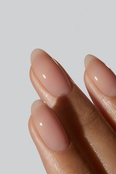 Clean Nail Look, Nails Clean Look, Nude Sheer Nails, Natural Nails No Polish, Nails Authentic, Fresh And Clean Aesthetic, Subtle Summer Nails, Apricot Nails, Lipgloss Nails