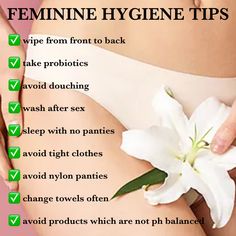 Female Hygiene Routine, Female Organism Tips, Hygiene Feminine, Feminine Tips, Feminine Hygiene Routine, Personal Hygiene Products, Flower Tips, Fruit Recipes Healthy