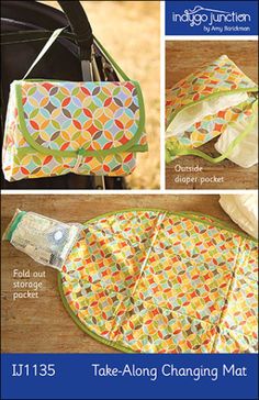 the instructions for making an umbrella bag in one piece, including sewing and quilting