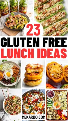 25 gluten free lunch ideas that are easy to make and delicious for the whole family