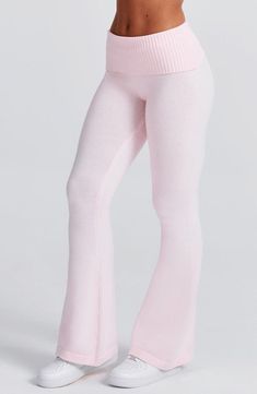 Loungewear – BABYBOO Pants Folded At The Waist, Things For Wishlist, Pink Workout Pants, Waffle Pants Outfit, Pink Outfit Board, Pink Christmas List, Pink Boho Outfit, Shops To Buy Clothes, Cute Clothes To Buy