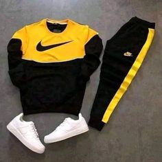 Dryfit Outfit, Trousers Runway, Outfits For Big Men, Nike Clothes Mens, Drippy Outfit, Gentlemen Wear, Trendy Trouser, Black Men Fashion Casual, Hype Clothing