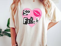 So Fetch Shirt, Mean Girls Shirt, That Is So Fetch, Pink Shirt ,Funny Quote Shirt, Mean Girls, Girls Matching Outfits, Best Friends Shirts ✔The shirts we print are Bella Canvas, Gildan and Next Level. Your orders are sent according to stock status. PREMIUM HIGH QUALITY 1- Select your " Shirt Size". 2- Select your " Shirt Color". 3- Select the Quantity. 4- Click "Add to cart" button. Note: For multiple items go back to the listing and repeat the steps above. SIZE AND COLORS: For sizing details an Mean Girls Shirts, Best Friends Shirts, Friends Shirts, So Fetch, Funny Shirt Sayings, Quote Shirt, Girls Shirt, Friends Shirt, Funny Quote