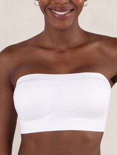 Truekind® Convertible Strapless Bandeau Bra Best Strapless Bra For Large Bust, Strapless Bras That Stay Up, Strapless Bra For Large Bust, Clothes Websites, Best Strapless Bra, Summer Bra, Strapless Bras, Strapless Bandeau, Bandeau Bra