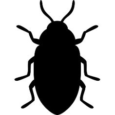 a black and white image of a bug on a white background with the words, how to get rid of bed bugs