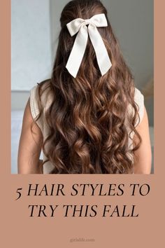 To get you ~headed~ in the right direction, we've picked our 5 fave hair accessories for the fall and showcased exactly how you can rock them. Easy and adorable fall hairstyles right this way... PC: @cheban_alena  on Instagram Quirky Hairstyles, Fall Hairstyles, Silk Headscarf, Let Your Hair Down, Girl Guides