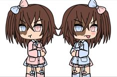 Twins Gacha Life, Free Gacha Life Oc Twins, Gacha Life Baby Outfits, Pink Flowers Wallpaper, First Youtube Video Ideas, Characters Inspiration Drawing