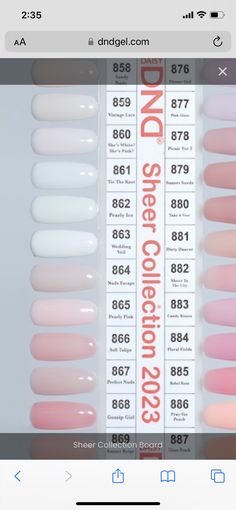 Dnd White Colors, Dnd Milky Pink Polish, Dnd White Polish, Dnd Gel Polish Colors White Pink, Dnd Gel Polish Colors Milky White, Dnd Neutral Gel Polish Colors, Milky Pink Nails Gel Dnd, Dnd Shellac Colors, Neutral Nails Dnd Gel