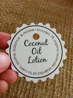 Homemade Coconut Oil Lotion Recipe - label Homemade Coconut Oil Lotion Recipe, Coconut Oil Lotion Recipe, Coconut Oil Remedies, Family Freezer, Pregnant Bellies, Coconut Oil Lotion, Homemade Coconut Oil, Diy Christmas Tags, Christmas Gift For Friends