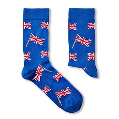 Fits Mens and Ladies Sizes UK - 6 - 11 Cotton Rich Socks Dimensions (In Packaging): 27 x 8.5 x 1.5 cm Fibre Composition: 75% Cotton, 24% Polyamide, 1% Elastane Waving Flag, Jack Flag, German Flag, Union Jack Flag, Socks Gift, Premium Gift, Union Jack, Casual Socks, Socks And Hosiery