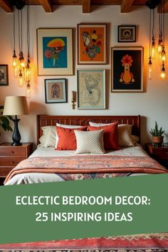 Eclectic Bedroom Decor: 25 Inspiring Ideas Eclectic Bedroom Decor, Interior Design Eclectic, Eclectic Decor Bedroom, Bedroom Eclectic, Personalized Bedroom, Living Room Decor Rustic, Chic Bedroom Decor, Inspiring Photos, Unique Furniture Pieces