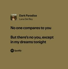 Lana del rey lyrics Song Lyric Tattoos, Lana Lyrics, Nepo Baby, Band Lyrics, Spotify Aesthetic, Magnolia Parks, Aesthetic Lyrics, Lyrics Tattoo, Lana Del Rey Songs