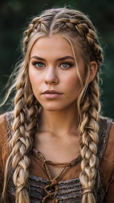 Sleek how to do viking braids hairstyles Ideas for Viking Braids Men ✨