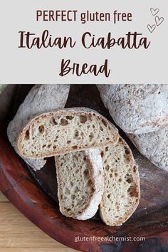 the perfect gluten free italian ciabatta bread