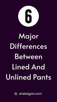 Lined Pants, Significant Other, Pros And Cons, Big Deal, Let It Be, Lifestyle, Pants, Fabric