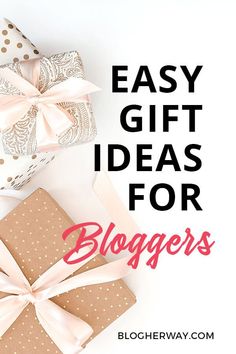 gift ideas for bloggers that are easy to make