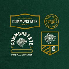 My friends at @commonstateagency are the real deal 🐻 I’ve worked with Spencer since 2020 in ye old days of Chattanooga Workshop (RIP) and in the last year or so, watched him and Ryan build a trustworthy agency that cares about people. I loved working on their brand refresh and web design earlier this year and am feeling grateful for the chance to create some new and exciting work. #womeninbranding #branddesign #badgedesign #logodesign #branding Camp Branding, Classic Lettering, Camp Brand, Feeling Grateful, Brand Refresh, Restaurant Branding, About People, Old Days, Brand Development