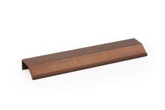 a wooden object on a white background