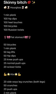 I js posted this for fun remember ur beautiful no matter what🫶🫶 #fitness #skinny #workout #beautiful Good Everyday Workout, Best Times To Workout, Skinner Waist Workout, Aña Workout, Flat Tummy And Snatched Waist Workout, Workout To Get Skinnier, Workouts For 12 Yo, Workouts That Work, Workout Tips For Beginners