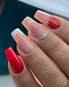 Diseños de uñas elegantes y modernos Pink Summer Nails, Trendy Nail Designs, Simple Spring Nails, Summer Gel Nails, Red Acrylic Nails, Cute Spring Nails, Christmas Gel Nails, Spring Nail Colors, Cute Summer Nails