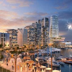 British studio Zaha Hadid Architects is set to create a waterfront development in Muscat, Oman, that will include canal walkways and have a design that is "emphasising climate resilience". Waterfront Development, New Egypt, Park Plaza, Muscat Oman, Public Space Design, British Architecture, Passive Design, Garden Canopy, Great America