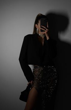 Black Sparkle Skirt Outfit, Sequin Aesthetic, Outfit Elegantes, Looks Pinterest, Xmas Eve, Party Fits