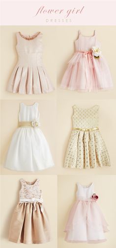 Cute flower girl dresses | Flower girl dresses from Bloomingdale's Young Wedding, Ring Bearers, Kids Frocks, Dresses Dresses, Cute Flower, Ring Bearer, Flower Girls, Little Dresses