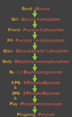 a black background with green arrows pointing to different types of phosphants and their names