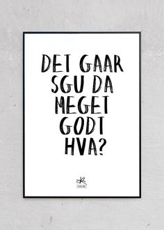 a black and white poster with the words, do gar su da negett god