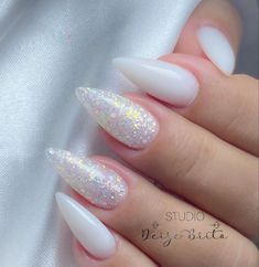 2023 Nails, Milky Nails, Pointed Nails, Basic Nails, Bridal Nails