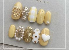 Asian Nails, Beauty Nails Design, Pretty Nail Designs, Fall Acrylic Nails, Shiny Nails, Shellac Nails, Kawaii Nails, Short Acrylic Nails Designs, February 15