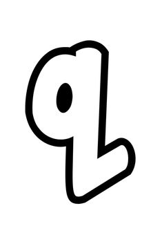 the letter p is shown in black and white