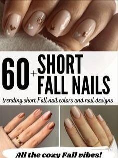 Nails Trending, Simple Fall Nails, Nail Color Trends, Fall Manicure, Fall Nail Trends, Fall Gel Nails, Cute Nails For Fall, Short Nail, Fall Nail Art