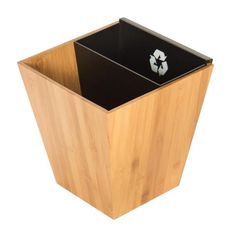 Dual Waste/Recycle Bin - Great Useful Stuff Bedroom Trash Can, Recycle Bins, Compost Container, Recycle Bin, Waste Container, Kitchen Trash Cans, Kitchen Waste, Office Bathroom, Home Office Accessories